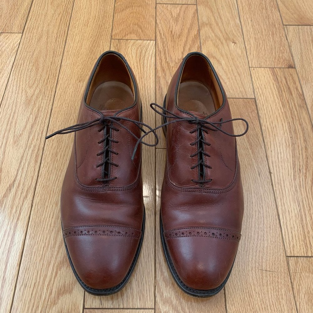 Allen Edmonds Mens Mahogany Dress Shoes - Size 11